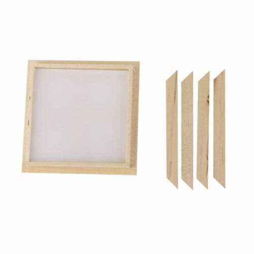 Fenêtre en bois 4 vitres avec cadre maison de poupées accessoire miniature 1:12 - Photo 8/12