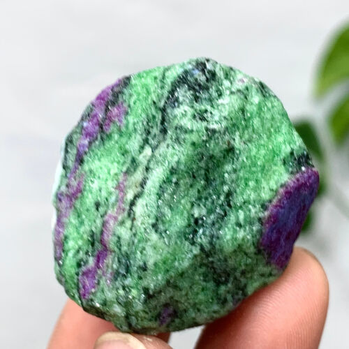 53G Natural green Ruby zoisite (anylite) crystal sample Healing - Picture 13 of 16