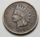1895 INDIAN HEAD CENT,MOST OF LIBERTY, VERY NICE COIN!!!!(A8)