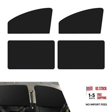 4Pack Magnetic Car Window Shades, Strong Light Blocking UV 4 PCS Black