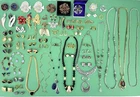 Lot Estate Costume Jewelry Gold Filled Trifari Monet Napier Sarah ALL SIGNED