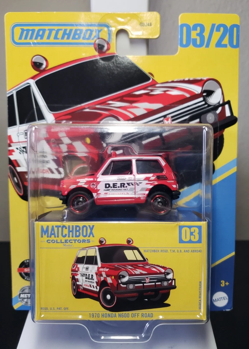 Lotto 6 Matchbox Retro Series 2022 - Honda, Nissan, Dodge, Plymouth - Scala 1:64
