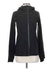 Lululemon Athletica Women Black Track Jacket 4