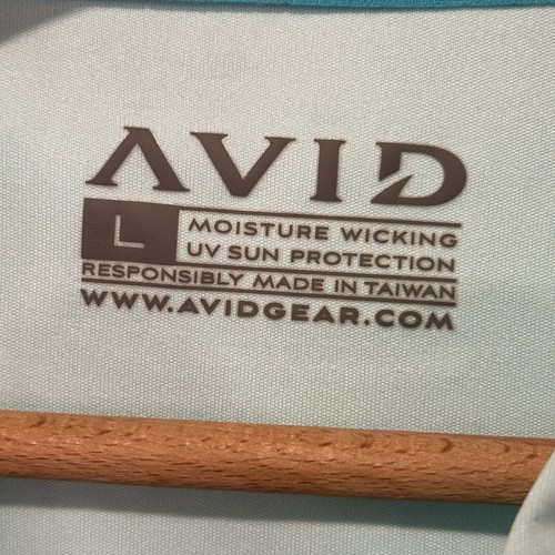 Avid Sportswear Kinetic Hooded AVIDry Long Sleeve Shirt, Size L, UV protection - Picture 5 of 9