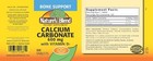 Nature's Blend Calcium Carbonate 600 mg with D3 400 IU 100 Tablets,(Pack of 1),
