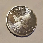 Sunshine Minting Silver Bullion Round 1 oz Silver 1 oz Round