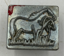 Vintage Craftool Co USA Leather Stamp #8231 – Horse & Foil