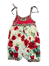 My Vintage Baby Floral Romper Girls 9 Months