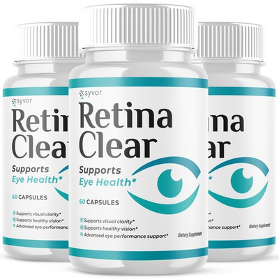 #ad 3 Pack Retina Clear Capsules RetinaClear Eye Health Support 180 Capsules $24.99
