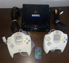 Sega Dreamcast Sports Edition HKT-3020 Console System w/ 2 Controllers & Cables