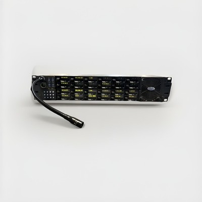 Clear-Com ClearCom V Serie Panel V24L4D 24 Kanäle Gegensprechanlage & Netzteil funktioniert super