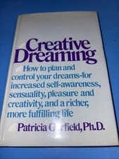 Creative Dreaming 1974 Patricia Garfield, PhD Hardcover Dust Cover
