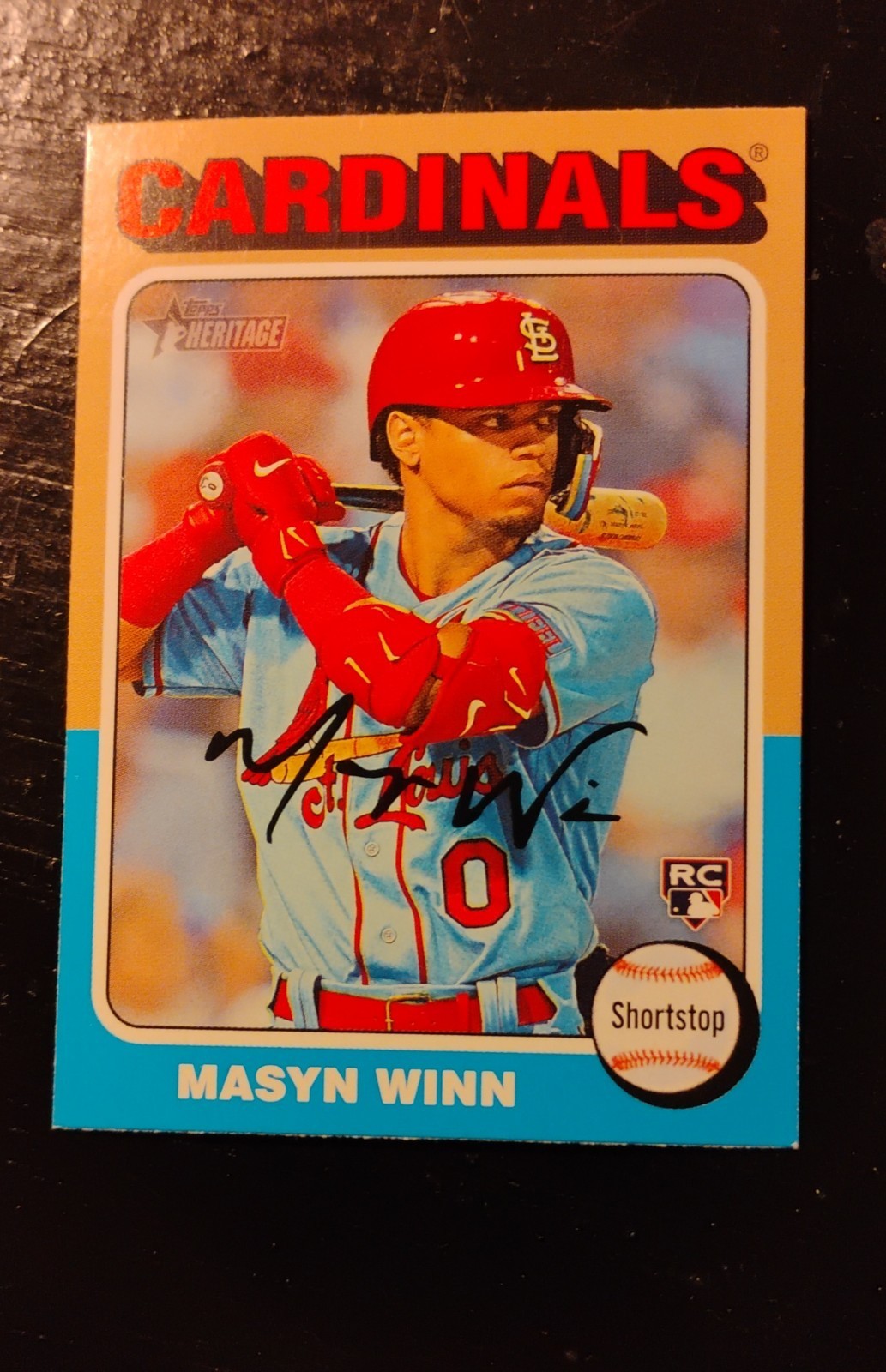 2024 Topps Heritage - Rookies Masyn Winn #284 (RC)