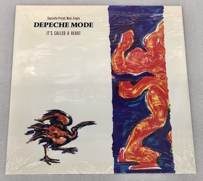 Depeche Mode It's Called A Heart 12'' Maxi-Single Vinyl Record 1985 Sire MUTE