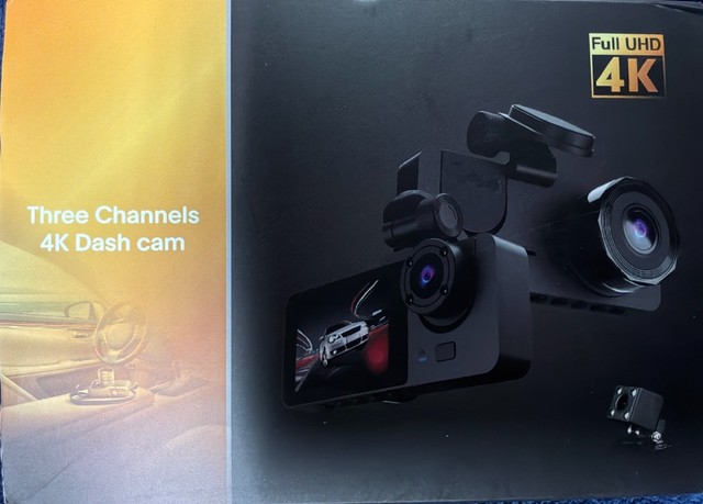 Three Chaîne 4K Dash Cam - Complet UHD