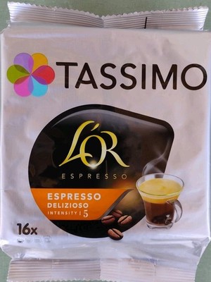 Tassimo L'Or Espresso Delizioso 16 Capsules Exp 09/2026