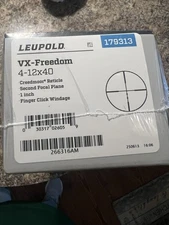 Leupold VX-Freedom 4-12x40mm Creedmoor Reticle Scope