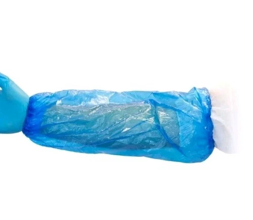 2000 Sure Care Disposable Oversleeves 18" Blue PPE Arm Covers  Free Shipping