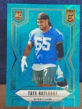2025 Donruss Elite Tate Ratledge Teal Matrix /499 RC Rookie Football Card #141