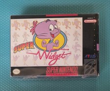 Super Widget (Super Nintendo, SNES, Atlus) Cib Complete - Tested
