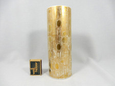 Beautiful  70`s Alboth & Kaiser 24 K  Toledo Gold Porzellan porcelain Vase 21cm