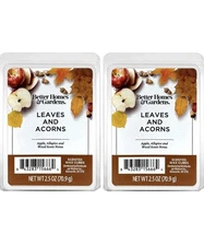 2-pack Better Homes & Gardens Leaves & Acorns Scented Wax Cubes 2.5 Oz