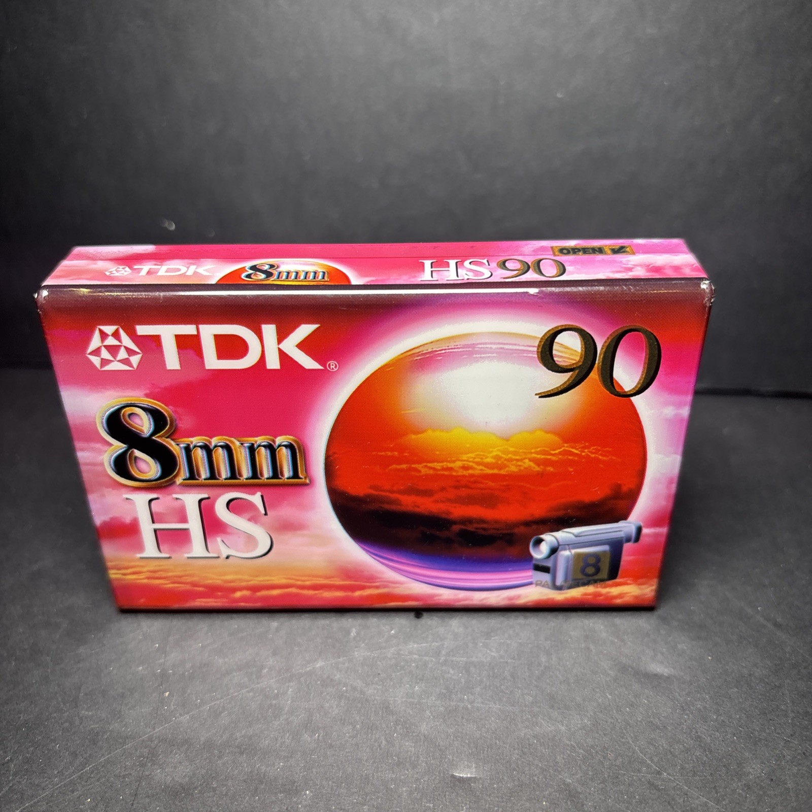 TDK HS 90 8mm Blank Video 8 PAL Camcorder Cassette Tape