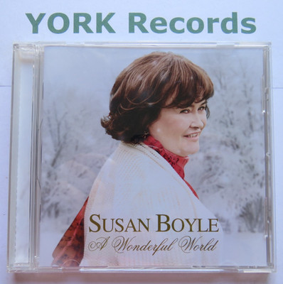 SUSAN BOYLE - A Wonderful World - Excellent Condition CD Album Syco