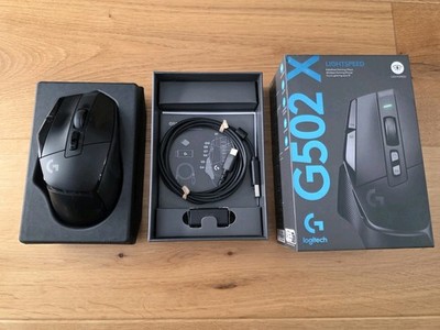 Logitech G502 X LIGHTSPEED kabellose Gaming Maus Schwarz TEILDEFEKT!