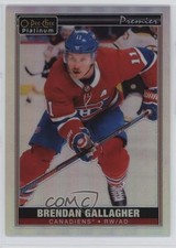 2020-21 O-Pee-Chee Platinum Premier Retro Tier 1 Brendan Gallagher #P-8 0bo9