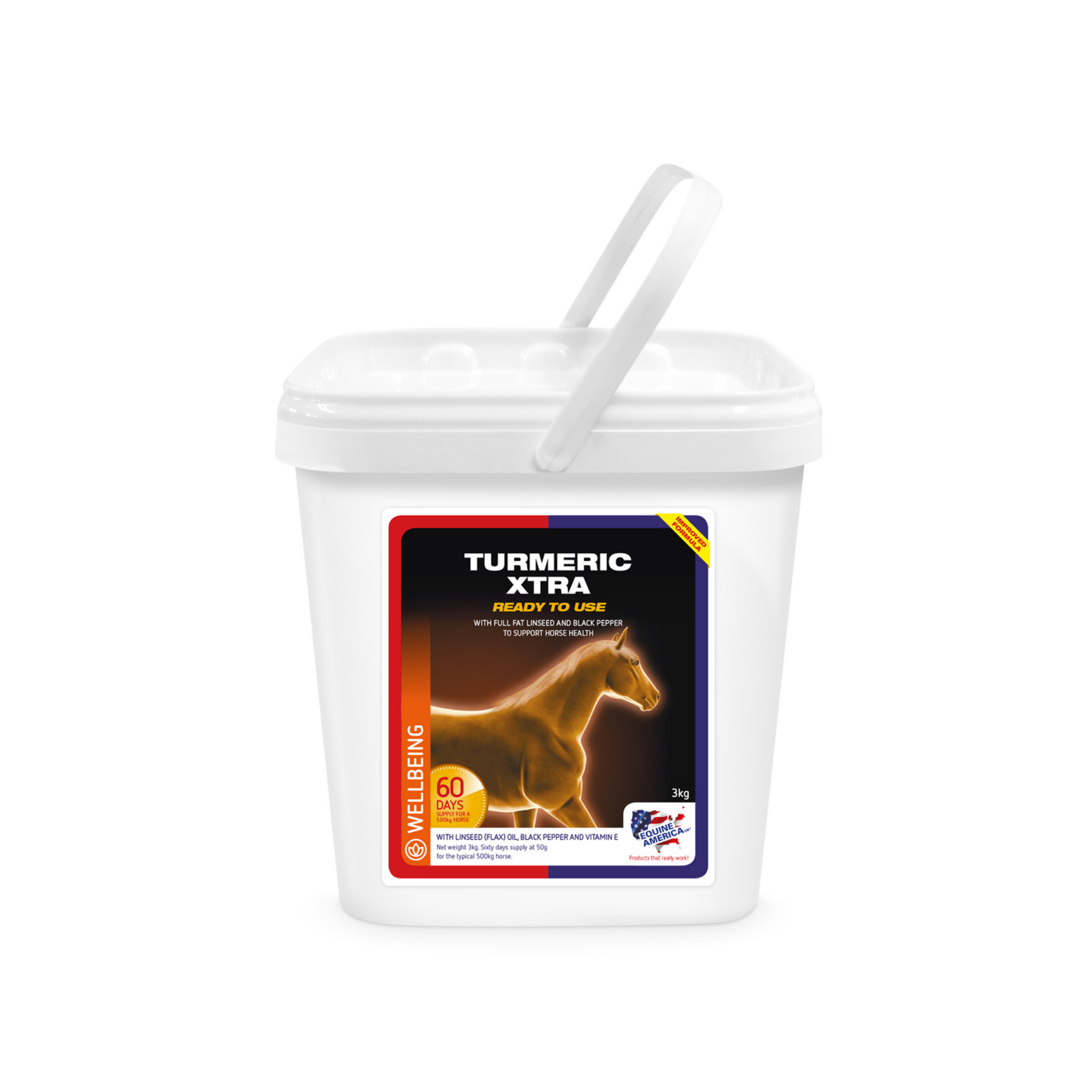 Equine America Turmeric Xtra 3 Kg Horse & Pony Joint & Mobility Supplement - Image 7