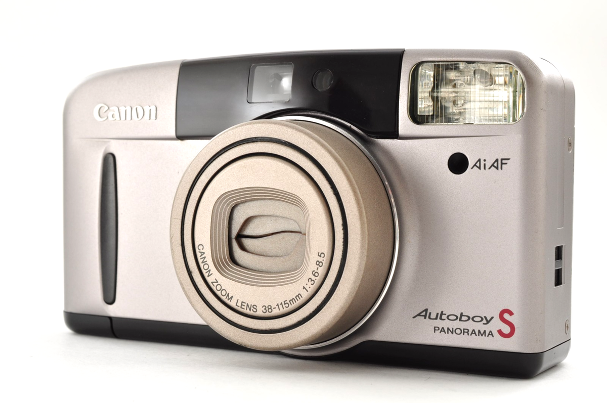 CANON　Autoboy　sⅡ Canon Autoboy S Panorama 38-115mm f/3.6-8.5 Lens Silver compact