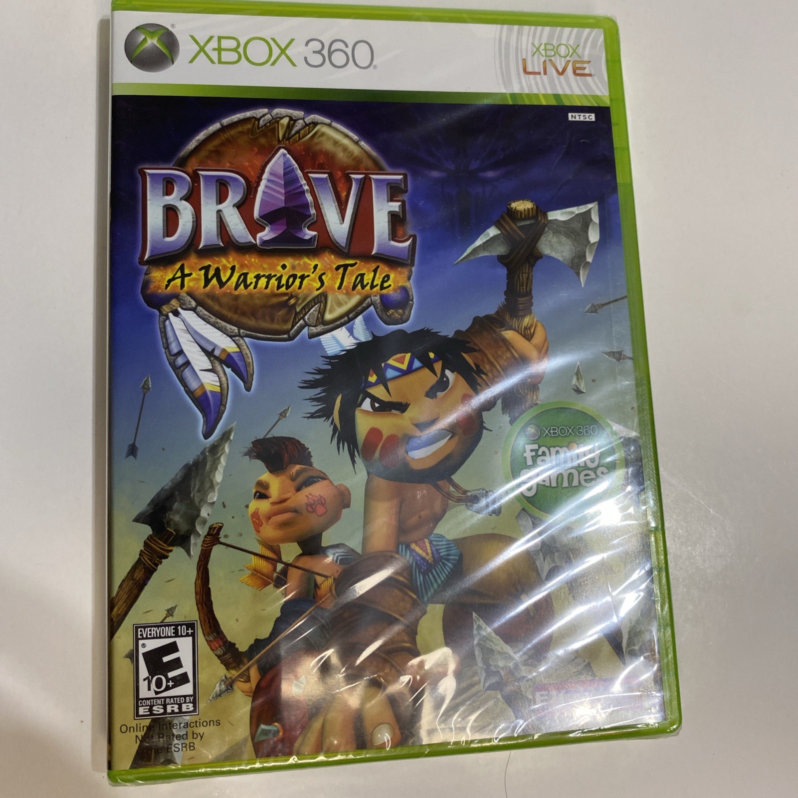 Brave: A Warrior's Tale Microsoft Xbox 360 NUEVO Juego Familiar Sellado de Fábrica