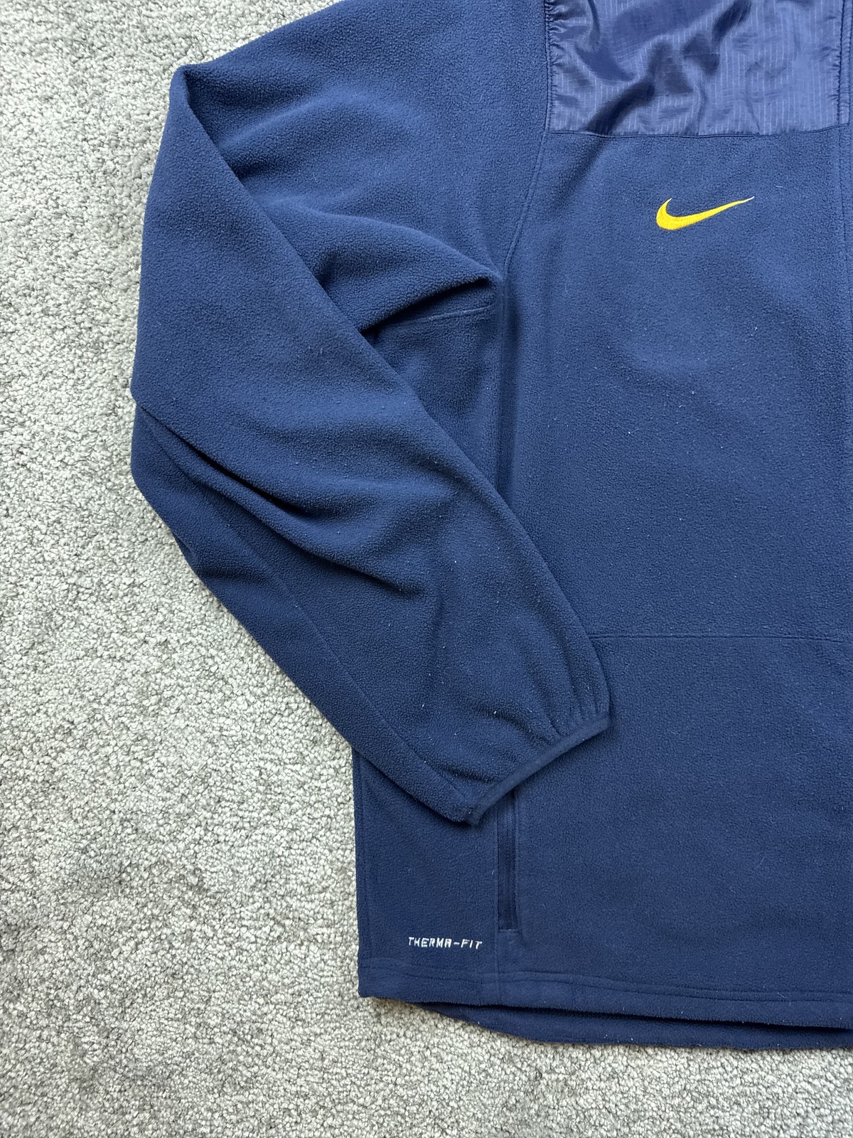 SACAI X NIKE Giacca California Gol Bears uomo 2XL blu navy NCAA calcio Nike Therma Fit