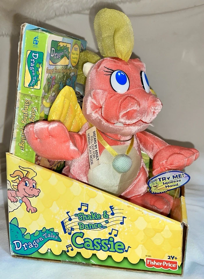 Dragon Tales Cassie 2002 Nuevo En Caja De Colección RARO Difícil de Encontrar Foto 3 de 4