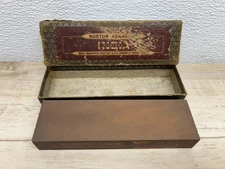 Antique Norton Abrasives India Oilstone Sharpening Stone 7" x 2" x 1" Medium MB7