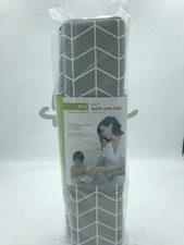 Puj Pad Bath Elbow Rest Gray Heringbone, Safety Clean, Elbow Support