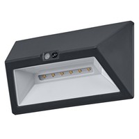 Led Akku Wandleuchte Metall Osram 3000 K IP44 Sensor B:17,4 Cm Wandlampe AußEn