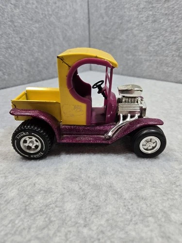 Vintage Tonka Hot Hauler Purple & Yellow