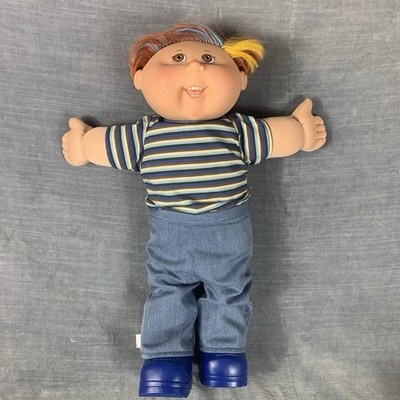 Cabbage Patch Boy 2004 Play Along 3 Color Hair Orig Outfit Xavier Roberts CPK