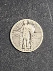 1926 U.S. Standing Liberty SILVER Quarter - Solid  GOOD stk#q29