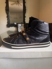 Authentic Versace Italian Leather High Top Sneakers. Mens U.S. Size 11 (EU 440) — photo 4