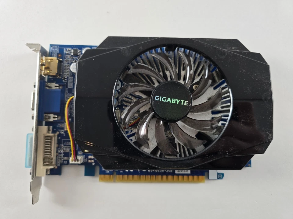 GIGABYTE NVIDIA GeForce GT 630 (2048 MB) (GV-N630-2GI) Grafikkarte - Bild 1 von 3