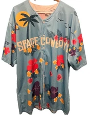 Sugar Land Space Cowboys SGA 2022 Hawaiian Floral Jersey Promo MiLB Size XL