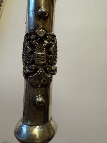 Judaica plata 84 Zolotniki puntero de la Torá león águila doble - Imagen 6 de 11