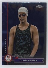 2024 Topps Chrome US Olympic & Paralympic Team and Hopefuls Claire Curzan 1b9b