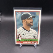 2025 Topps Heritage High Number #576 Martin Perez Chicago White Sox