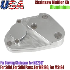 For STIHL MS194 PERFORMANCE CHAINSAW MUFFLER MS200T MS193 BILLET ALUMINIUM US