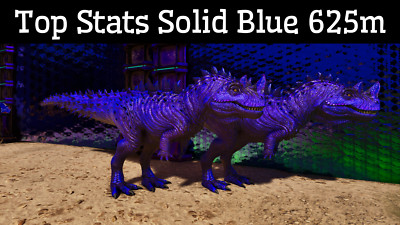 ARK Survival Ascended PvE New Top Stats Blue Ceratosaurus 625m PC/XBOX/PS5 ASA