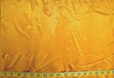 GOLD SOLID POLYESTER SATIN FABRIC 34X43 INCHES